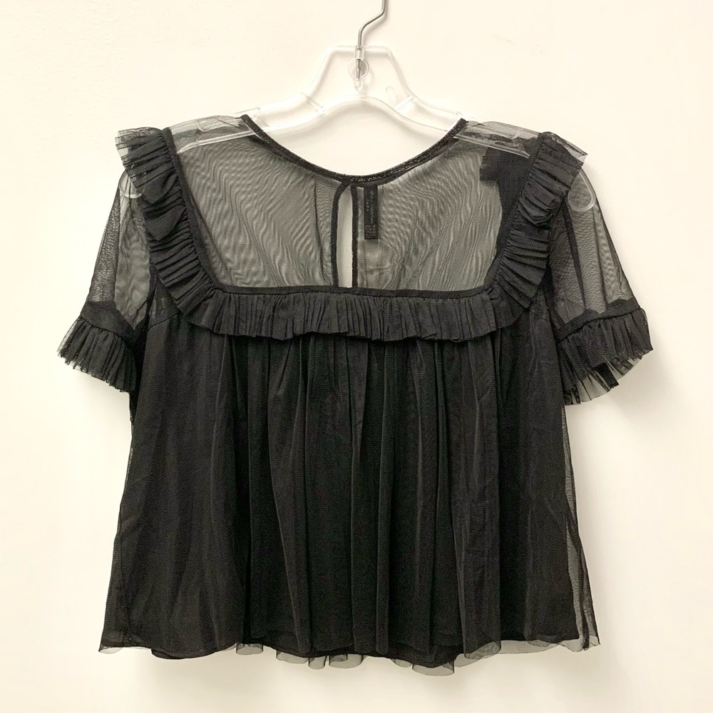 NWT Zara Chiffon Blouse